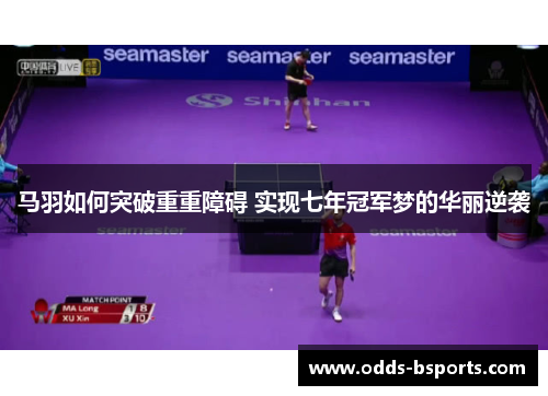 马羽如何突破重重障碍 实现七年冠军梦的华丽逆袭
